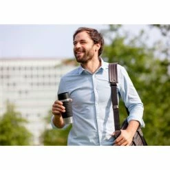 Großhandel 😀 Emsa Edelstahl Isolierbecher Thermobecher Travel MUG Waves Blau 360ml ❤️ -Thermos cup Sale unnamed file 281