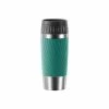 Beste Bewertungen von 🎁 EMSA N2011700 Travel Mug Isolierbecher Easy Twist, 360 Ml, Edelstahl, Petrol 🤩