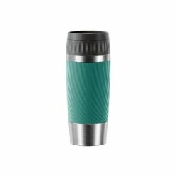 Beste Bewertungen von 🎁 EMSA N2011700 Travel Mug Isolierbecher Easy Twist, 360 Ml, Edelstahl, Petrol 🤩