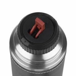 Budget ⌛ Emsa Senator Class Isolierflasche, Edelstahl/Leder Schwarz, 1,0 L, 502437 ✔️ -Thermos cup Sale unnamed file 2978