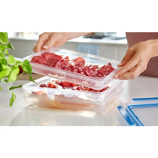 Bestpreis ❤️ Emsa Aufschnittbox CLIP & CLOSE 1,65 Liter Transparent 😉 2 Bestpreis ❤️ Emsa Aufschnittbox CLIP & CLOSE 1,65 Liter Transparent 😉 – Bild 2