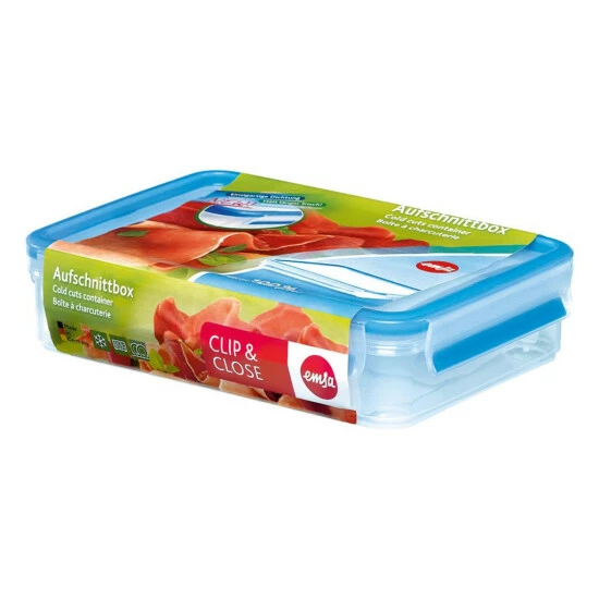 Bestpreis ❤️ Emsa Aufschnittbox CLIP & CLOSE 1,65 Liter Transparent 😉 12 Bestpreis ❤️ Emsa Aufschnittbox CLIP & CLOSE 1,65 Liter Transparent 😉 – Bild 12