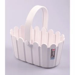 Blitzangebot 🥰 EMSA LANDHAUS KÖRBCHEN Blumenkübel 28x18 Cm, Weiß, 513924 🛒 -Thermos cup Sale unnamed file 3053