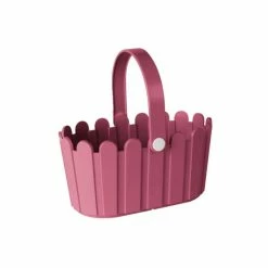 Coupon 🛒 Emsa Körbchen Landhaus 28x18cm Rotviolett, Rotviolett (1 Stück) 🎉