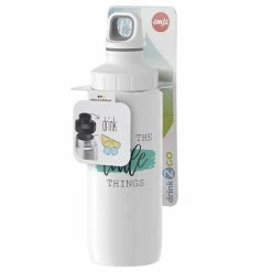 Besorgen ✔️ Emsa Trinkflasche Drink2Go Light Steel 'Enjoy Little Things', 0,6 Liter, Weiß 😀 -Thermos cup Sale unnamed file 3152