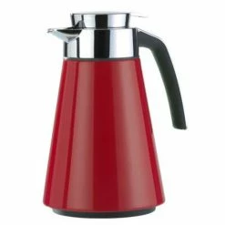 Brandneu 🧨 Emsa CONE Isolierkanne Quick Tip, Rot, 1,0 L 🤩