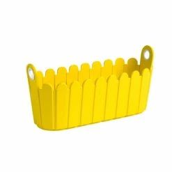 Blitzangebot 😍 Emsa LANDHAUS Jardinière 39 X 15 Cm Gelb 👏