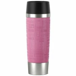 Brandneu 😉 Emsa Isolierbecher TRAVEL MUG Grande 0,50 Liter Altrosa ⌛