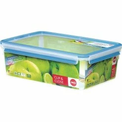 Am billigsten 🌟 Emsa Vorratsdosen 'Clip & Close 3D Perfect Clean' 32,7 X 22,7 X 11,1 Cm, 5,50 Liter 🎉