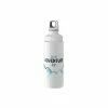 Brandneu 🎁 EMSA Trinkflasche Drink2Go Light Steel 'Adventure', 0,6 Liter, Weiß 🥰