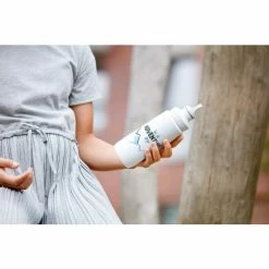 Brandneu 🎁 EMSA Trinkflasche Drink2Go Light Steel 'Adventure', 0,6 Liter, Weiß 🥰 -Thermos cup Sale unnamed file 3311