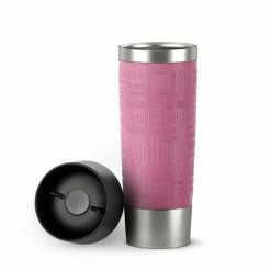Brandneu 😉 Emsa Isolierbecher TRAVEL MUG Grande 0,50 Liter Altrosa ⌛ -Thermos cup Sale unnamed file 333