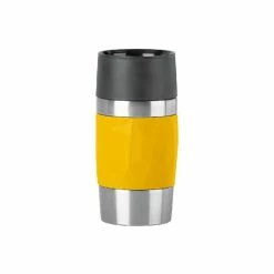 Am billigsten 👏 Emsa Isolierbecher TRAVEL MUG COMPACT 0,3 Liter Gelb 😍 -Thermos cup Sale unnamed file 3359