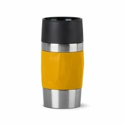 Am billigsten 👏 Emsa Isolierbecher TRAVEL MUG COMPACT 0,3 Liter Gelb 😍 -Thermos cup Sale unnamed file 3362