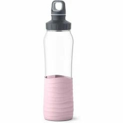 Bestes Angebot 👏 Emsa Glas-Trinflasche Drink2Go 0,7 Liter Rosa 😍 -Thermos cup Sale unnamed file 3376