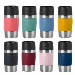 Am billigsten 😉 Emsa Isolierbecher TRAVEL MUG COMPACT 0,3 Liter Rosa 👍 -Thermos cup Sale unnamed file 3401
