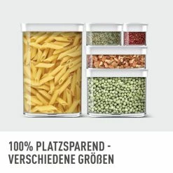 Brandneu ⌛ Emsa Schüttdose / Trockenvorratsdose 1,0 L Schwarz/weiß 😍 -Thermos cup Sale unnamed file 3410