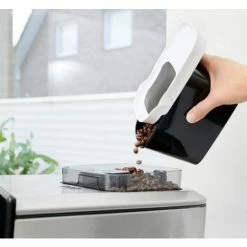 Brandneu ⌛ Emsa Schüttdose / Trockenvorratsdose 1,0 L Schwarz/weiß 😍 -Thermos cup Sale unnamed file 3414