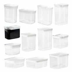 Brandneu ⌛ Emsa Schüttdose / Trockenvorratsdose 1,0 L Schwarz/weiß 😍 -Thermos cup Sale unnamed file 3416