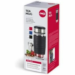 Angebote 🎉 Emsa "TEA MUG" Tee Trinkbecher Mit 2 In 1 Teeeinsatz + Silikonmanschette BLAU ✨ -Thermos cup Sale unnamed file 3425