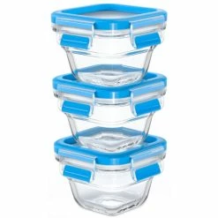 Angebote 💯 Emsa Frischhaltedose CLIP & CLOSE Glas 0,18 Liter 3er Set 🌟