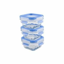 Angebote 💯 Emsa Frischhaltedose CLIP & CLOSE Glas 0,18 Liter 3er Set 🌟 -Thermos cup Sale unnamed file 3463