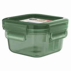 Bestes Angebot 😀 EMSA Frischhaltedose Clip&Close Eco 0,2l Quadratisch Grün 🔥