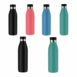 Großhandel ❤️ EMSA BLUDROP COLOR Isoliertrinkflasche, Aqua-Blau 0,5L, Farbe:0.5 L Aqua-Blau 👏