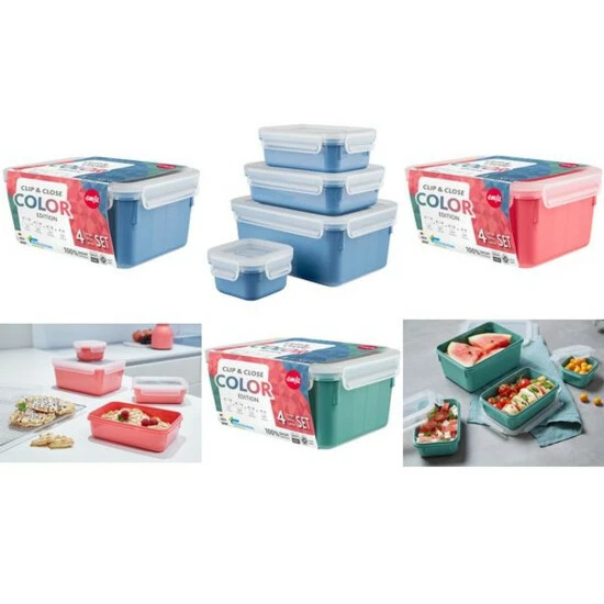 Großhandel 💯 Emsa CLIP & CLOSE Colour Edition Grün 4er Set (0,2 / 0,55 / 0,8 / 2,2) 😍 10 Großhandel 💯 Emsa CLIP & CLOSE Colour Edition Grün 4er Set (0,2 / 0,55 / 0,8 / 2,2) 😍 – Bild 10