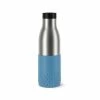 Brandneu 👍 Emsa Trinkflasche BLUDROP SLEEVE 0,5 Liter Aqua ⌛