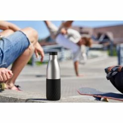 Coupon 🎁 EMSA Trinkflasche Bludrop 0,7l Sleeve Black, Schwarz 💯 -Thermos cup Sale unnamed file 418