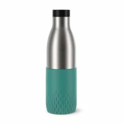 Am billigsten 🔥 EMSA Trinkflasche Bludrop 0,7l Sleeve Green, Grün ⌛