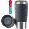 Beste Bewertungen von 🎁 2 X EMSA Travel Mug EASY TWIST Isolierbecher Thermobecher 360ml Anthrazit/Petrol 😀