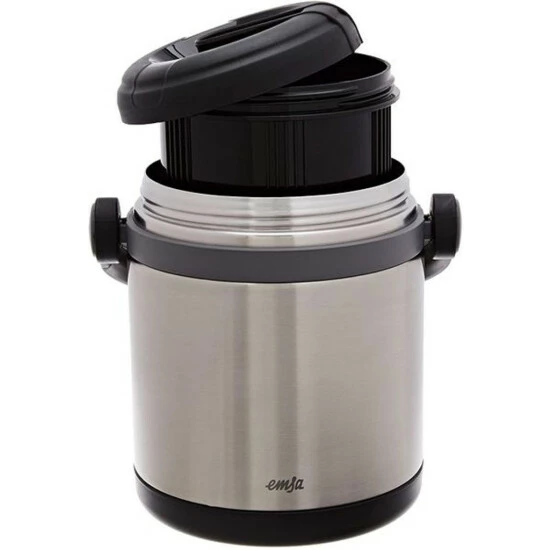 Rabatt 😀 Emsa Isolier-Speisegefäß MOBILITY 1,2 Liter Schwarz/ 🛒 6 Rabatt 😀 Emsa Isolier-Speisegefäß MOBILITY 1,2 Liter Schwarz/ 🛒 – Bild 6