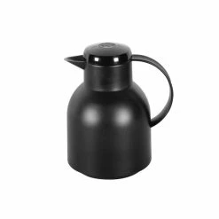 Auslauf 👍 Emsa Isolierkanne SAMBA 1 Liter Quick Press, Farbe Transluzentes Schwarz ⌛ -Thermos cup Sale unnamed file 506