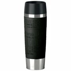 Aktion 👏 Emsa Isolierbecher TRAVEL MUG Grande 0,50 Liter Schwarz 🔔