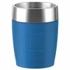 Bester Verkauf 👏 Emsa Isolierbecher TRAVEL CUP 0,20 Liter Manschette Blau 👍