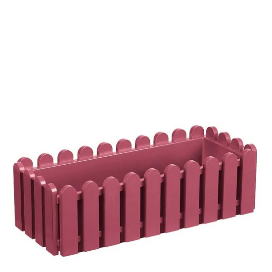 Brandneu ❤️ Emsa Blumenkasten LANDHAUS (B)750 Mm Rotviolett ✨ 2 Brandneu ❤️ Emsa Blumenkasten LANDHAUS (B)750 Mm Rotviolett ✨ – Bild 2