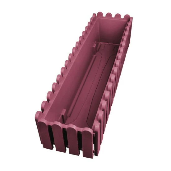 Brandneu ❤️ Emsa Blumenkasten LANDHAUS (B)750 Mm Rotviolett ✨ 4 Brandneu ❤️ Emsa Blumenkasten LANDHAUS (B)750 Mm Rotviolett ✨ – Bild 4