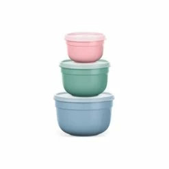 Budget ⌛ EMSA Frischhaltedose 'Superline Colours', 0,6/1,25/2,25 Liter, Rot/grün/blau, 3-teilig (1 Set) ✨