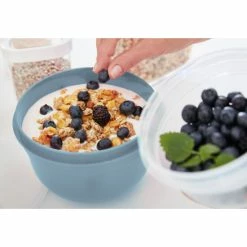 Budget ⌛ EMSA Frischhaltedose 'Superline Colours', 0,6/1,25/2,25 Liter, Rot/grün/blau, 3-teilig (1 Set) ✨ -Thermos cup Sale unnamed file 808