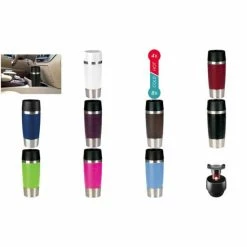 Brandneu ✨ Emsa Isolierbecher TRAVEL MUG 0,36 L. Manschette Grau 🌟 -Thermos cup Sale unnamed file 856