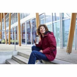 Brandneu ✨ Emsa Isolierbecher TRAVEL MUG 0,36 L. Manschette Grau 🌟 -Thermos cup Sale unnamed file 863