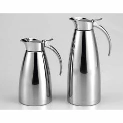 Großhandel 💯 EMSA 502488 Isolierkanne 'Eleganza' 0,6 Liter, Aus Edelstahl, Silber ⌛