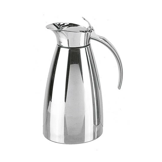 Großhandel 💯 EMSA 502488 Isolierkanne 'Eleganza' 0,6 Liter, Aus Edelstahl, Silber ⌛ 2 Großhandel 💯 EMSA 502488 Isolierkanne 'Eleganza' 0,6 Liter, Aus Edelstahl, Silber ⌛ – Bild 2