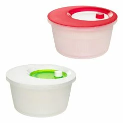 Schlussverkauf ✨ Emsa Basic Salatschleuder, Weiß/Grün, 4,0 L, 505087 🤩 -Thermos cup Sale unnamed file 945