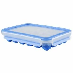 Coupon 🧨 Emsa Eiswürfeldose CLIP & CLOSE Transparent Blau 🤩