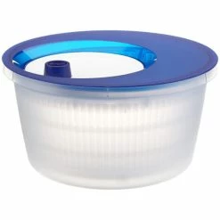 Top 10 ⌛ Emsa Basic Salatschleuder, Transluzent Blau/Weiß, 4,0 L, 505088 🥰