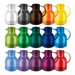 Aktion 🔥 Emsa Isolierkanne SAMBA 1 Liter Quick Press, Farbe Transluzentes Blaugrün 👍 -Thermos cup Sale unnamed file 992